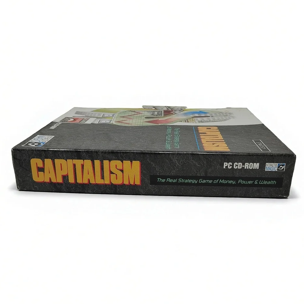 Vintage Interactive Magic Capitalism PC Game (1995 Big Box Edition) PC Software